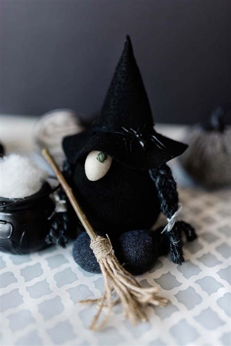 Halloween Gnomes Diy No Sew Witch Gnome Parties With A