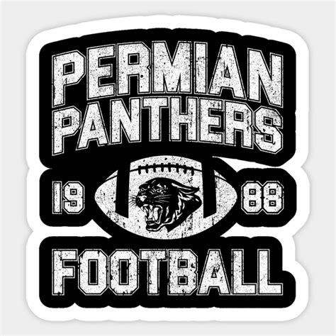 Permian Panthers 1988 Football Friday Night Lights Friday Night