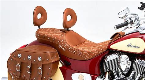 Custom Indian Motorcycle Leather Accessories