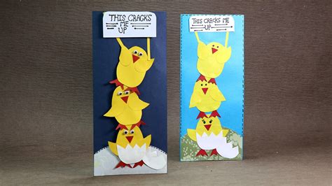 First published on tuesday 9 august 2016 last modified on thursday 25 march 2021. Homemade Easter Greeting Card - DIY Easter Chick Card ...