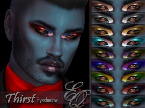 Thirst Eyeshadow By Evilquinzel At Tsr Sims 4 Updates