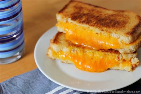 Classic Grilled Cheese Sandwich Recipe Best Grilled Cheese Sandwiches