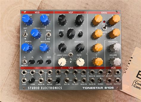 Matrixsynth Studio Electronics Tonestar 8106 Juno 106 Eurorack Module