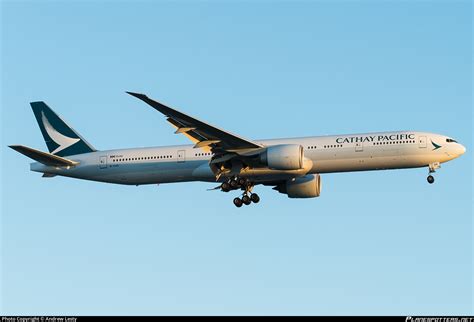 B Kqq Cathay Pacific Boeing 777 367er Photo By Andrew Lesty Id