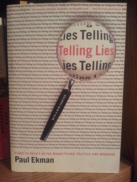 Telling Lies By Paul Ekman