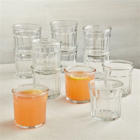 Set Of 12 Small Working Glasses 14 Oz Crate And Barrel