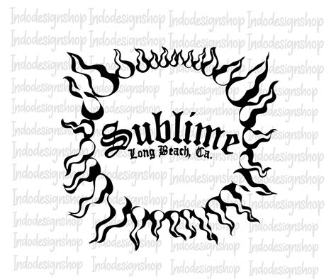 Sublime Sun Svg Png Story Of Sublime Svg Png Etsy