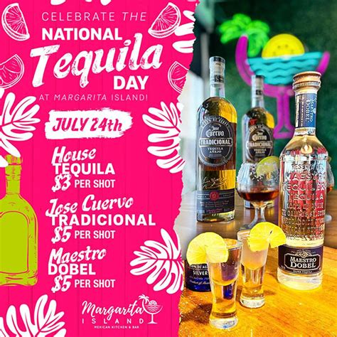 Margarita Island At Merritt Square Mall Celebrates National Tequila Day July 24 With Amazing