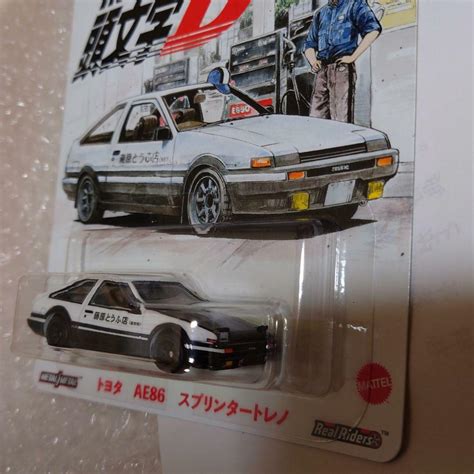 Hot Wheels Initial D Metal Ae Toyota Sprinter Trueno Collection Not For Sale Ebay