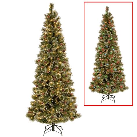 National Tree Company 9 Ft Powerconnect Glittering Pine Artificial
