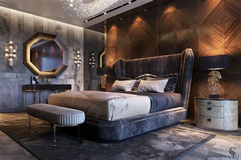 Apartment In Kiev On Behance Luxury Bedroom Design Luxury Bedroom