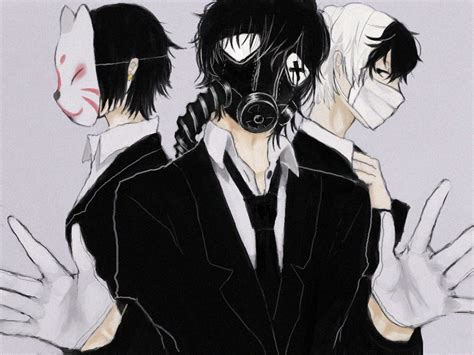 Anime Boy With Mask Handsome Korean Anime Boy With Mask