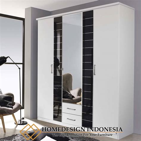 Lemari Pakaian Minimalis Terbaru High Design Duco HD-0604