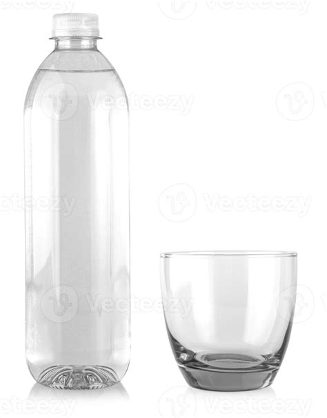 The Small Water Bottle Isolated On White Background 5739223 Stock Photo