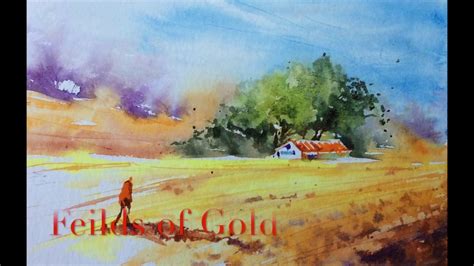 Beginners Loose Watercolours Fields Of Gold With Andrew Geeson