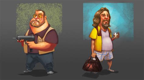 Free Download Wallpapers Movies The Dude The Big Lebowski Walter