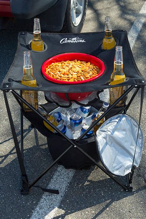 Use them in commercial designs under lifetime, perpetual & worldwide rights. This Tailgating Collapsible Table keeps your beer cold and ...