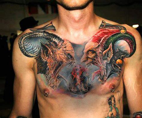 Brilliant Chest Tattoos For Men