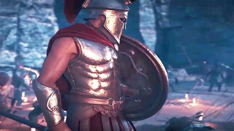 300 Spartans Vs Persians Assassins Creed Odyssey Youtube