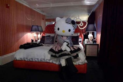 Fetching Feline Vacations Hello Kitty Hotel Suite