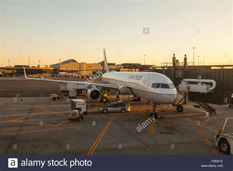United Airlines Aircraft At Newark Liberty International Airport New