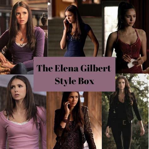 The Elena Gilbert Custom Style Box The Vampire Diaries Etsy Australia