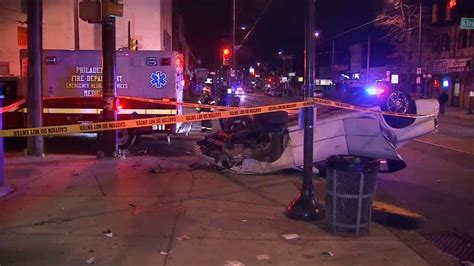 Woman Injured In Vehicle Crash In Southwest Philadelphia 6abc