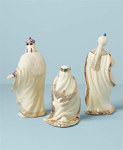 Lenox First Blessing Nativity Three Kings Figurine Set Macys