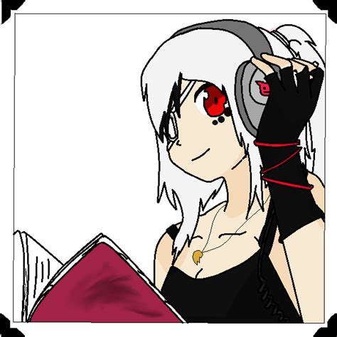 Anime Girl With Headphones Base By Xonnakitsona On Deviantart