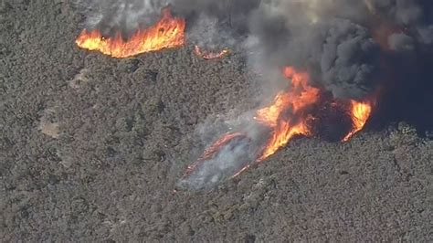 California Wildfire Prompts Mandatory Evacuations Burns Near Homes