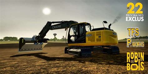 John Deere 210g Excavator V1202 Fs22 Farming Simulator 22 Mod