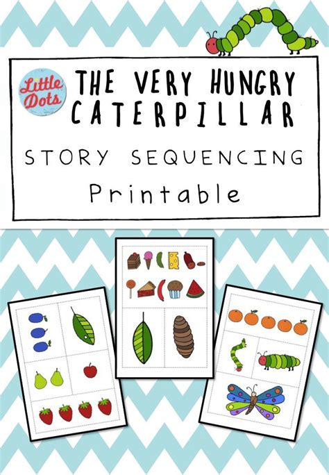 The Very Hungry Caterpillar Printables Sequencing
