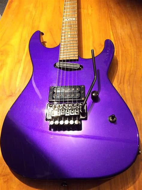 Esp Mii M2 Deluxe In Metallic Purple Metal Guitars Reverb