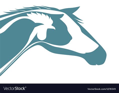 Veterinary logo Royalty Free Vector Image - VectorStock
