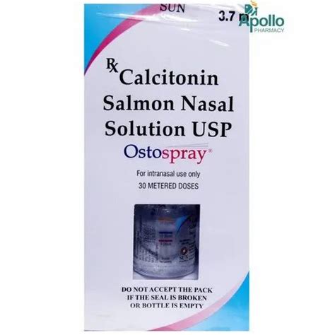 Calcitonin Salmon Ostospray Nasal Spray Prescription Treatment To Treat Osteoporosis At Rs