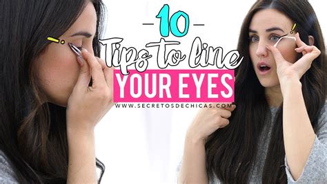 10 Tricks To Line Your Eyes Eyeliner Hacks Youtube