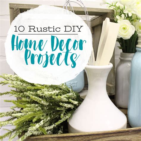 10 Rustic Diy Home Décor Projects We Know Youll Love Real Deals On