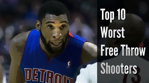 Top 10 Worst Free Throw Shooters In Nba History Youtube