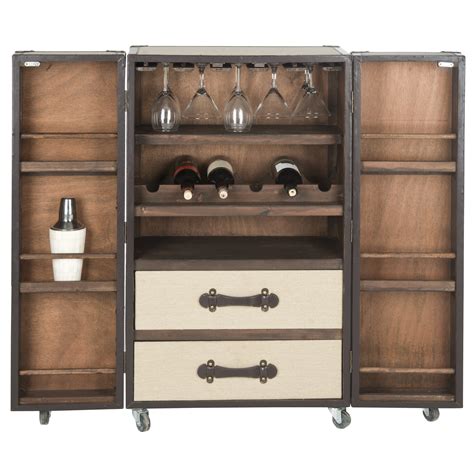 Wine storage 101 wine racks wine cabinets wine bottle holders wine tables, furniture, and more. Safavieh Lexington Bar Cabinet with Wine Storage & Reviews ...