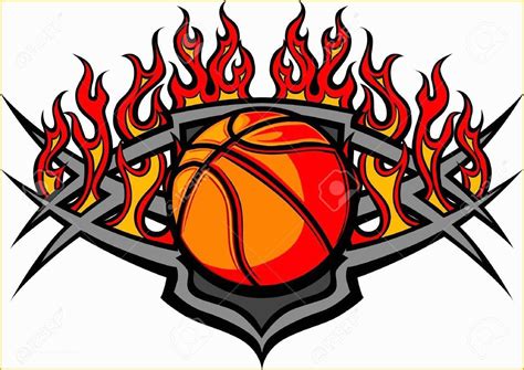 Basketball Logo Template Free Of Basketball Emblem Logo Stock Vector