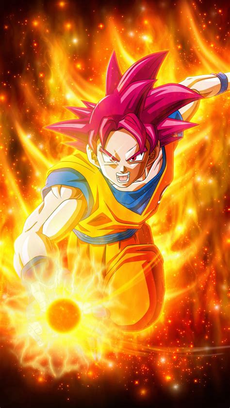 Maybe you would like to learn more about one of these? Super Saiyan God In Dragon Ball Super Free 4K Ultra HD Mobile Wallpaper