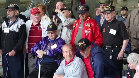 Camp Pendleton Honors Iwo Jima Veterans Youtube