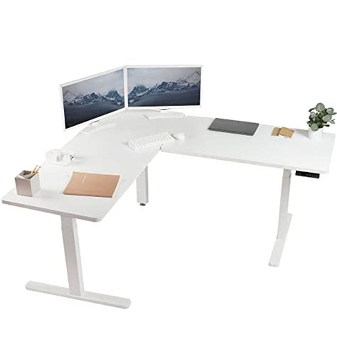 Buy Vivo Electric Height Adjustable 67 X 60 Inch Corner Stand Up Desk