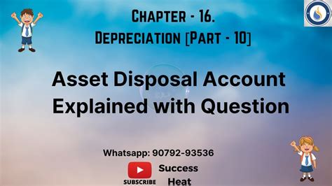 10 Asset Disposal Account Explained With Question Depreciation