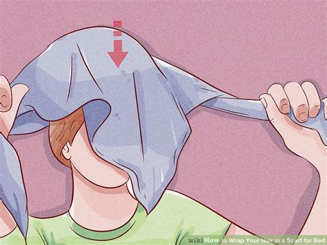 3 Ways To Wrap Your Hair In A Scarf For Bed Wikihow