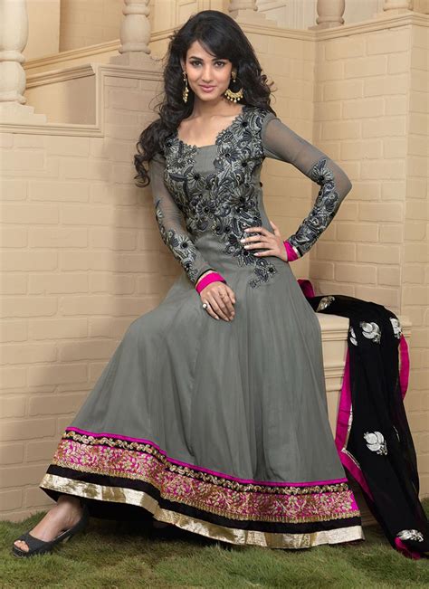 Bollywood Anarkali Embroidery Dresses Collection 2013 2014 Missy Lovesx3