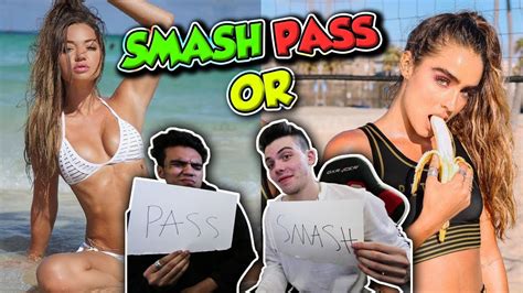 Smash Or Pass Challenge Female Youtubers Youtube