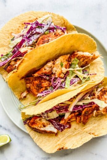 Blackened Tilapia Tacos This Healthy Table