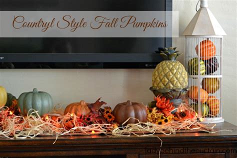 15 christmas decorations from the dollar store. DIY Dollar Tree Country Style Fall Pumpkins