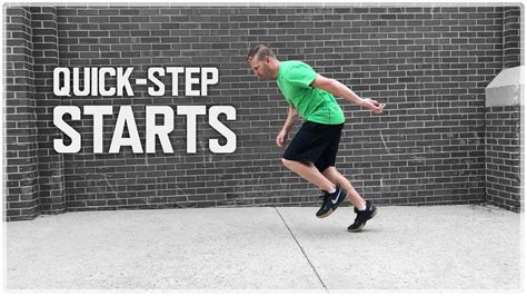 Quick Step Standing Sprint Start Acceleration Training Youtube